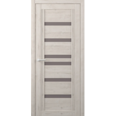 Дверь межкомнатная ALBERO West МИССУРИ Кремовый, стекло мателюкс бронза Дверь межкомнатная ALBERO West МИССУРИ Кремовый, стекло мателюкс бронза